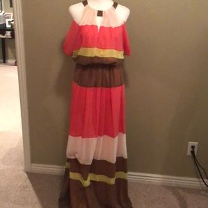Vince Camuto Chiffon Maxi Dress